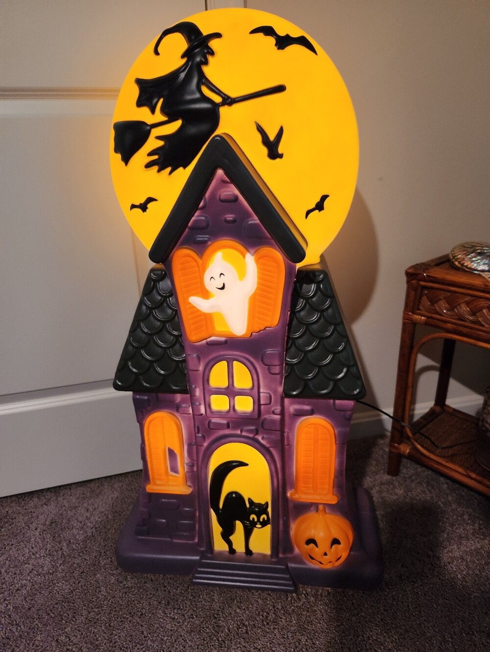 New Cracker Barrel Haunted House Blow Mold